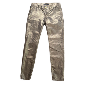 Rock & Republic Gold Skinny Pants